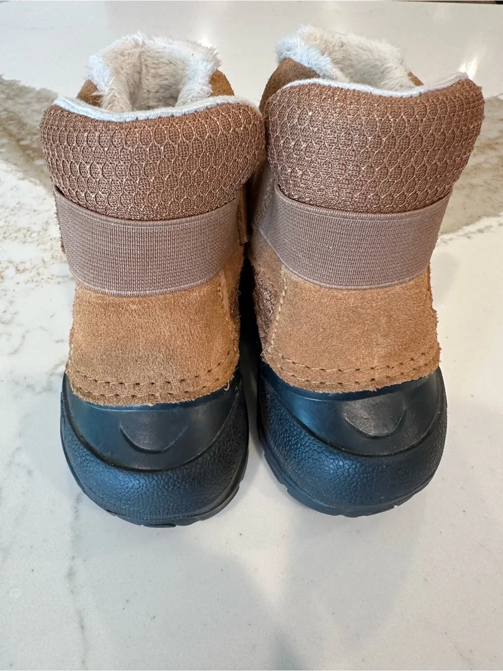 The North Face Toddler Brown Waterproof Winter Boots